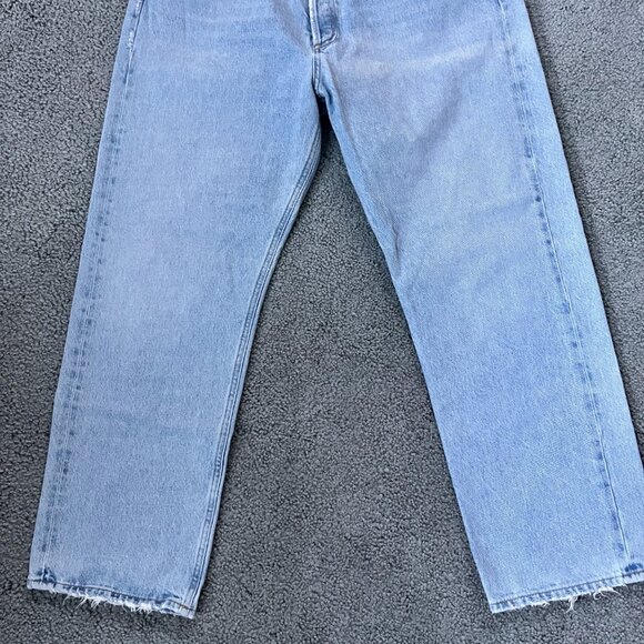 AGOLDE 90's Straight-Leg Jeans -Women's Size 34 -Organic Cotton - Loose Fit -EUC - Picture 3 of 12
